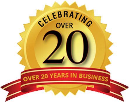 Celebrating 20 years in business